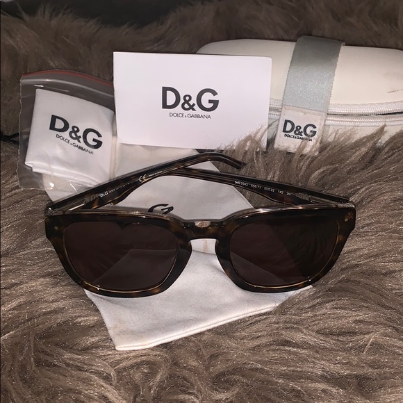 Dolce & Gabbana Accessories - D & G Tortoise shell polarized sunglasses